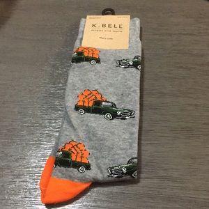 K Bell men’s crew socks